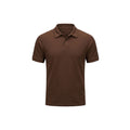 RAGLAN POLO - COFFEE BEAN