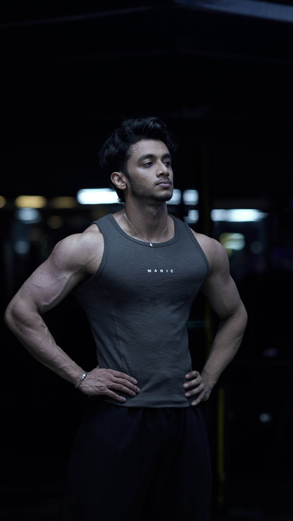 Skin Tank - Charcoal