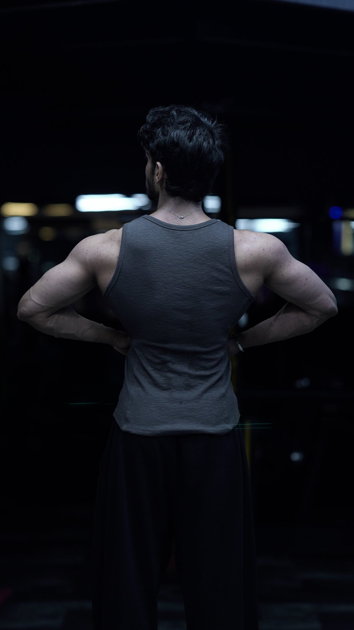 Skin Tank - Charcoal