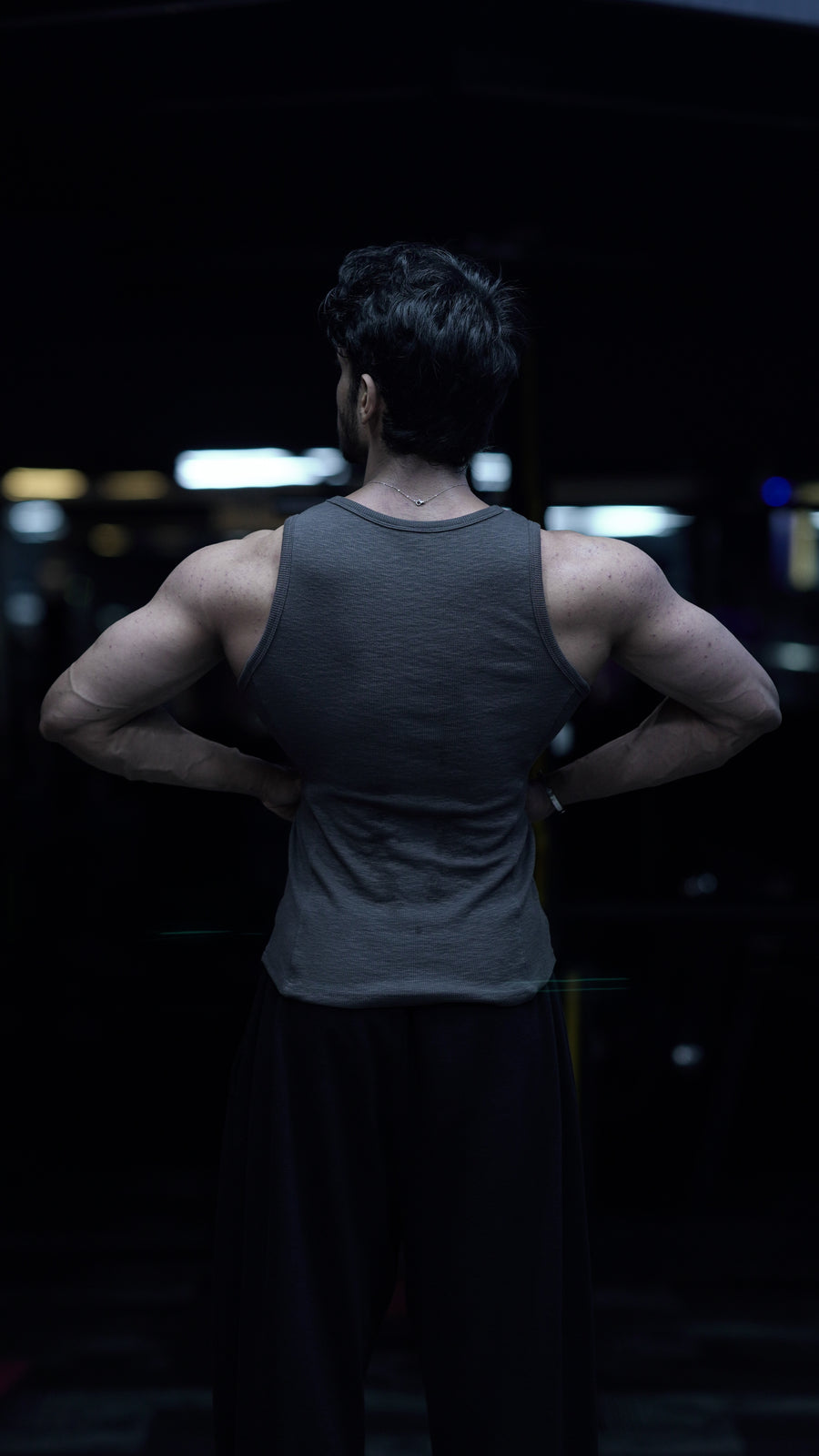 Skin Tank - Charcoal