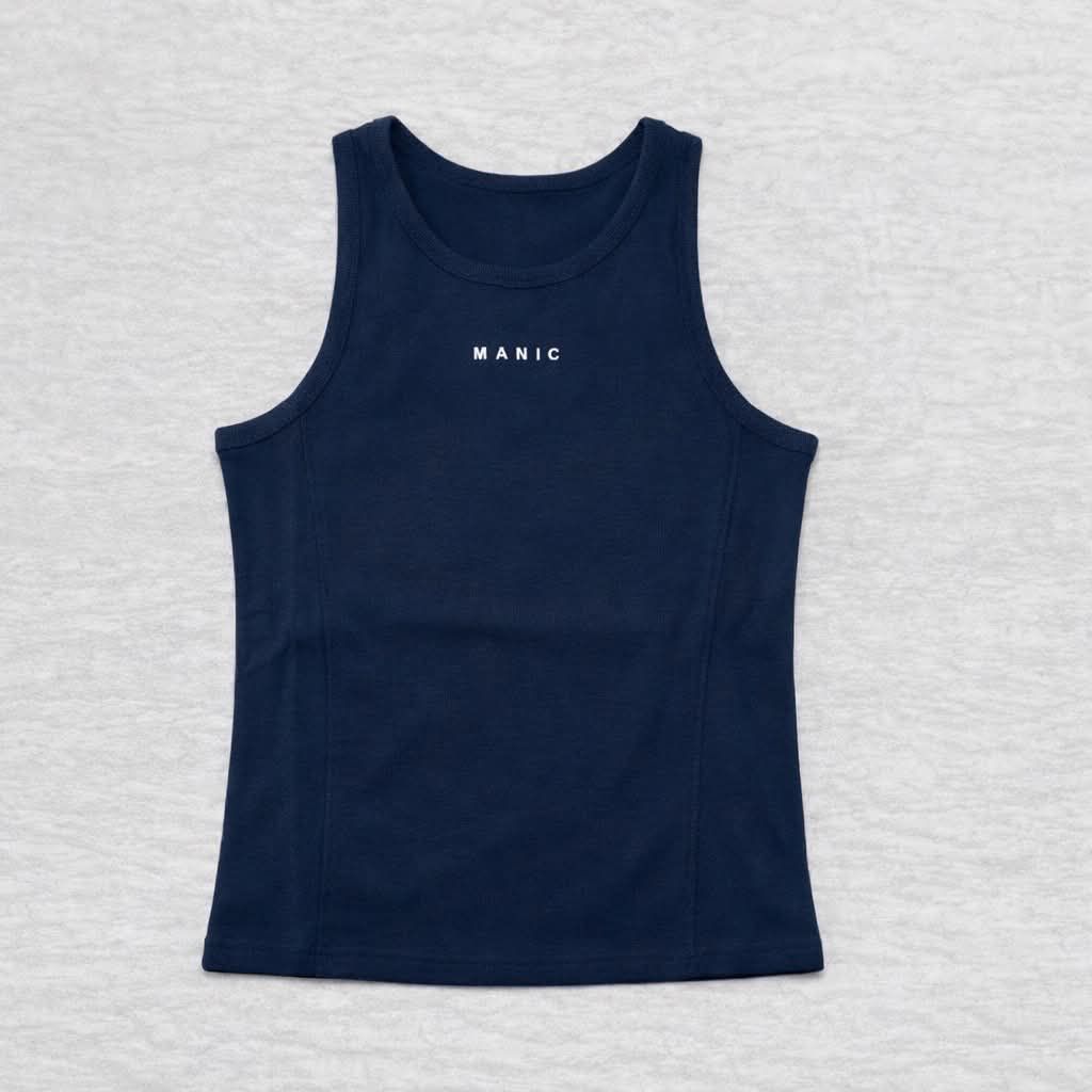 Skin Tank Navy Blue
