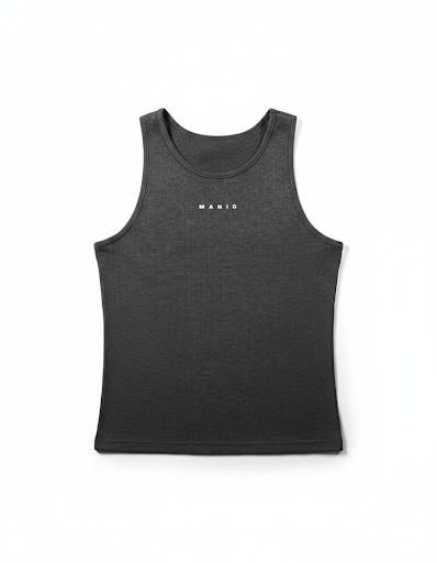Skin Tank Charcoal